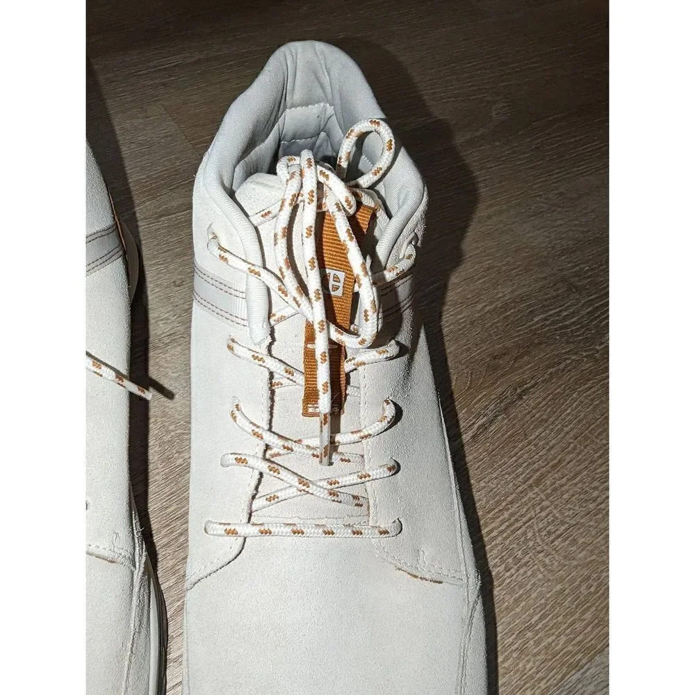 Caterpillar unisex Quest Mid‎ Whitecap Moutons Sneaker White Men's13/Women's 15